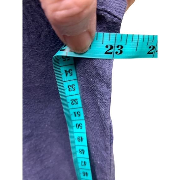 Ellen Tracy Linen Top Double Pocket 3/4 Sleeves Blouse Size 1X - Picture 10 of 11